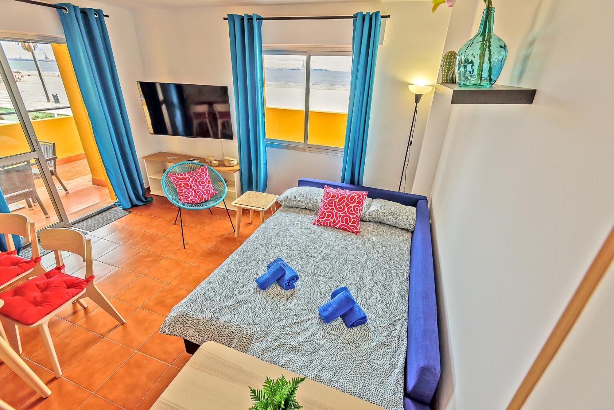 Beachfront Duplex 1ª Linea & Terraces Oceanfront 엘푸에르토데산타마리아 외부 사진