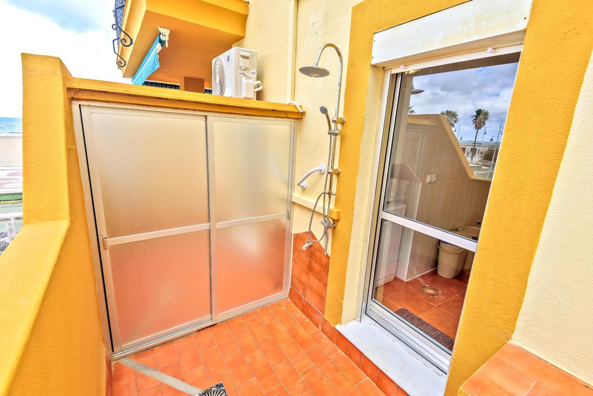 Beachfront Duplex 1ª Linea & Terraces Oceanfront 엘푸에르토데산타마리아 외부 사진