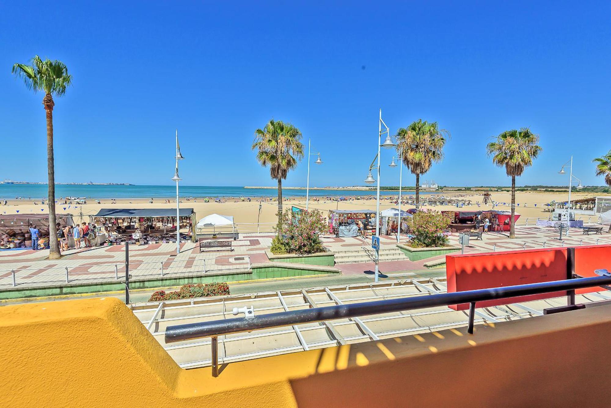 Beachfront Duplex 1ª Linea & Terraces Oceanfront 엘푸에르토데산타마리아 외부 사진