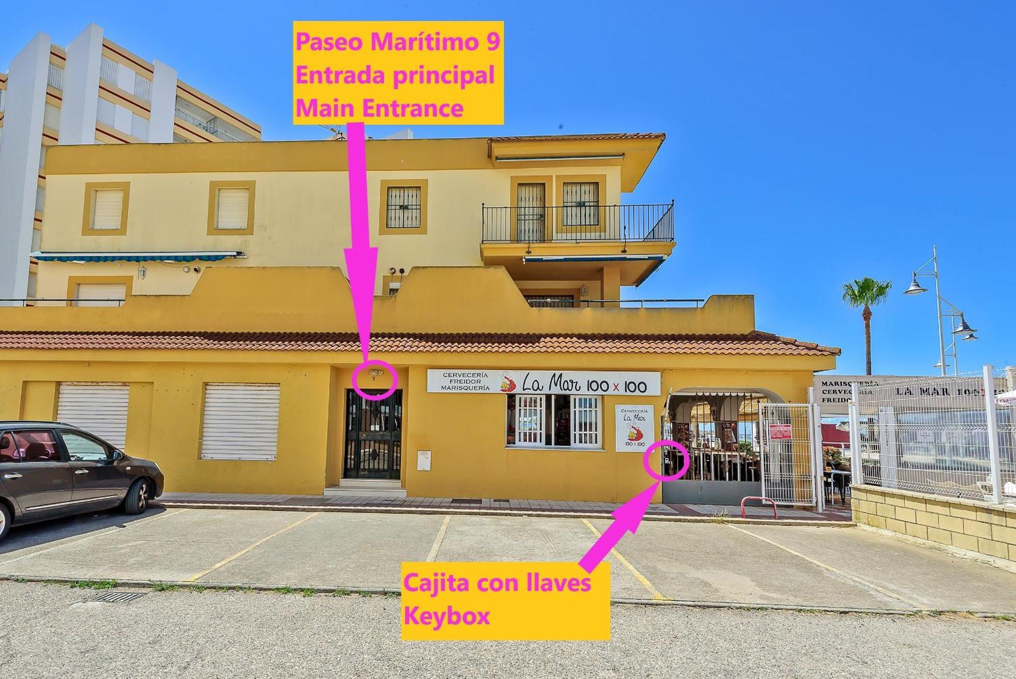 Beachfront Duplex 1ª Linea & Terraces Oceanfront 엘푸에르토데산타마리아 외부 사진