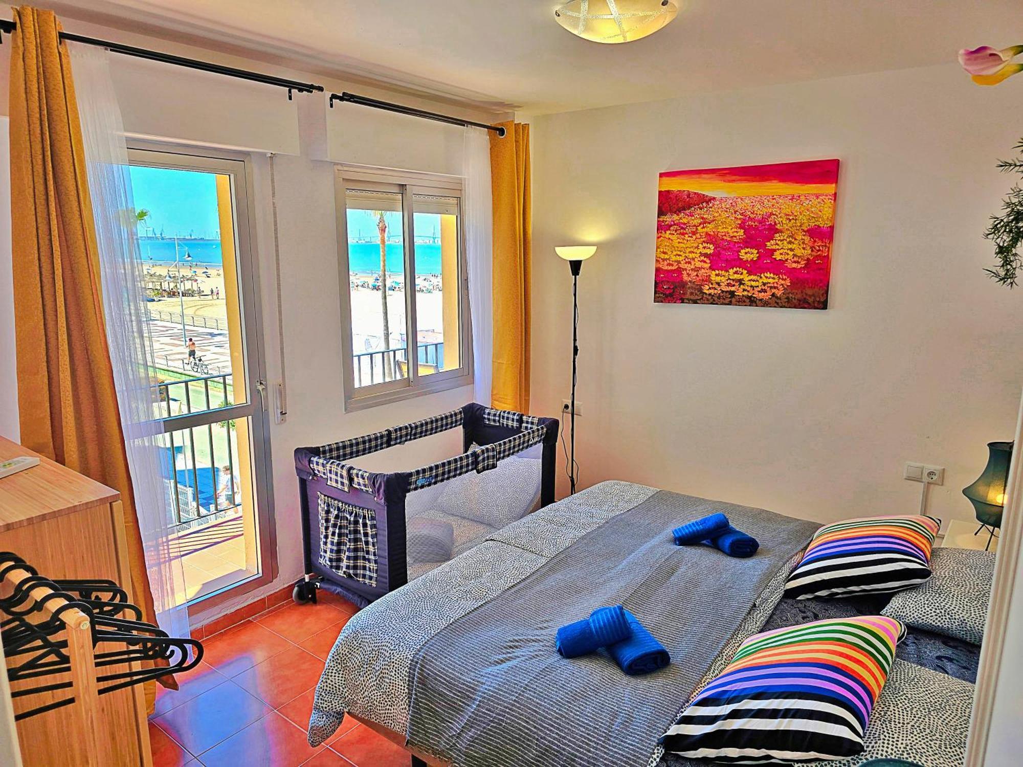 Beachfront Duplex 1ª Linea & Terraces Oceanfront 엘푸에르토데산타마리아 외부 사진